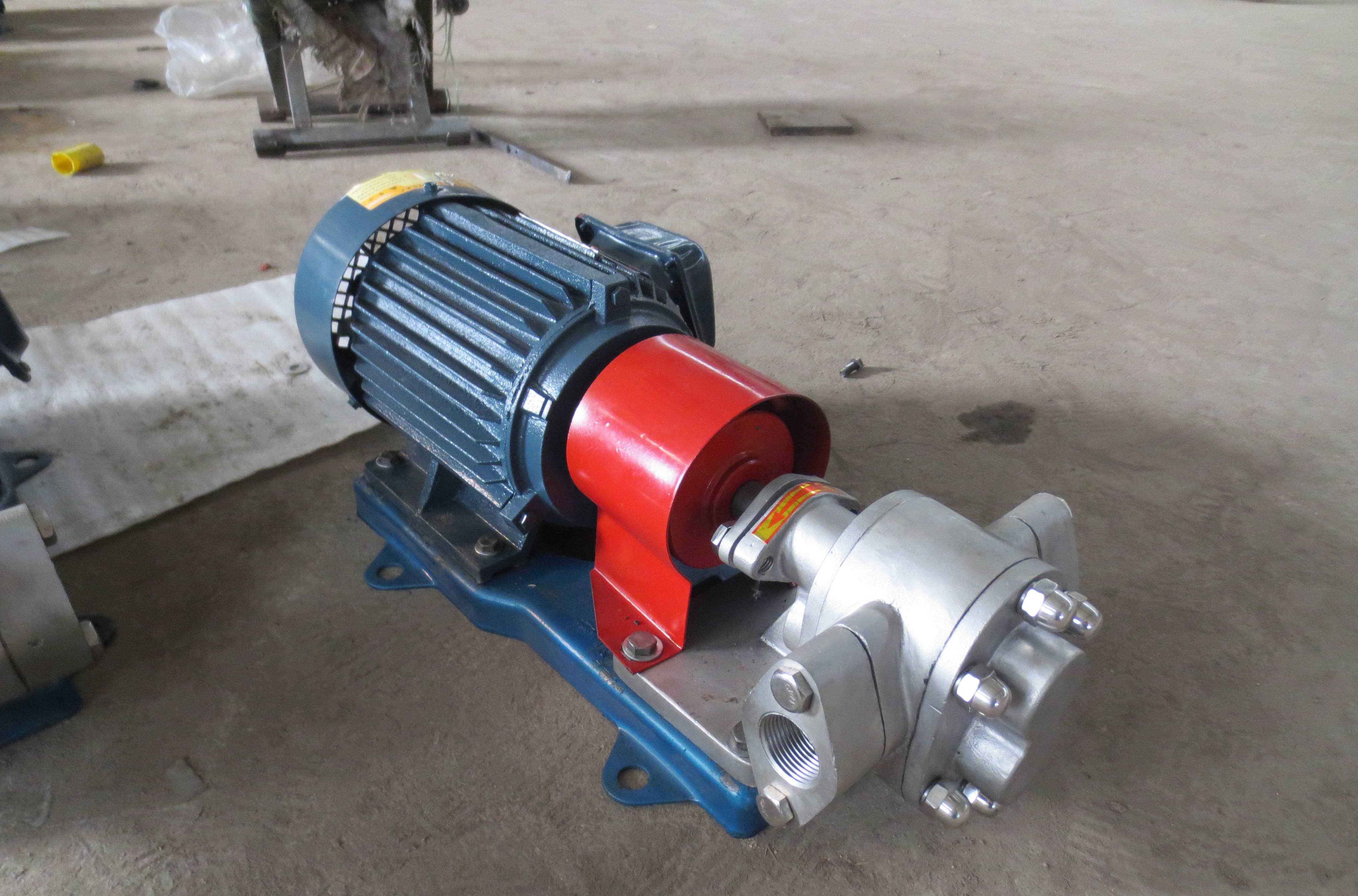 不锈钢齿轮泵厂家总结齿轮泵的选型原则